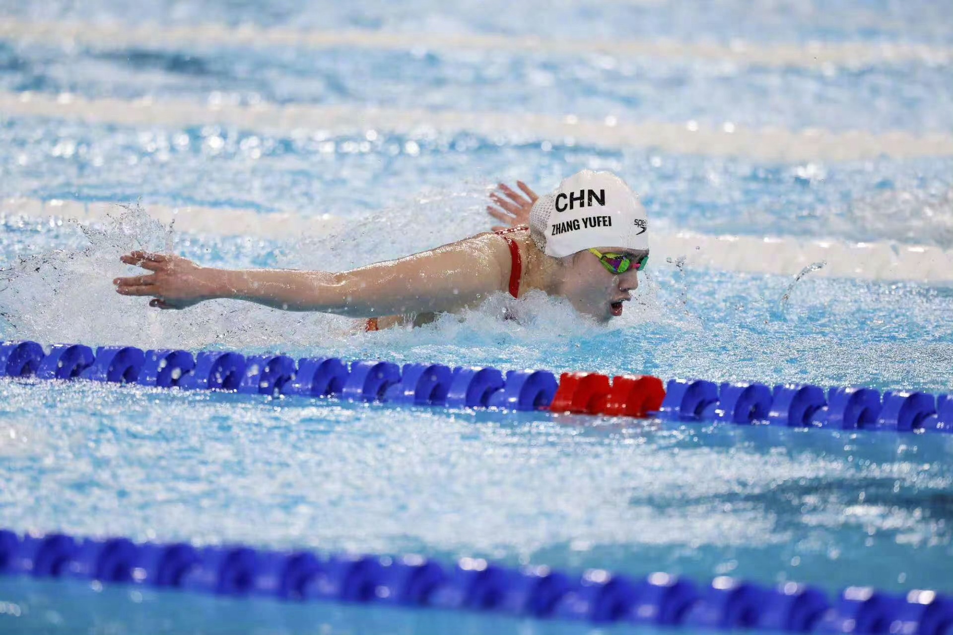 法国游泳选手再获佳绩，夺得金牌