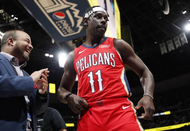 鹈鹕不敌掘金，霍乐迪独得30分